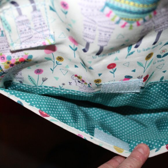 Hobby Gift Exclusive Craft Bag featuring a vibrant llama pattern - Picture 6 of 9